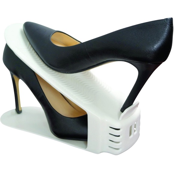 NEW Shoe Slotz Space Saving Shoe Storage Closet Organizer 6 Pieces - Picture 6 of 7